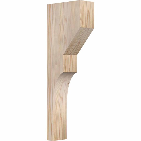 Ekena Millwork Monterey Smooth Corbel, Douglas Fir, 3 1/2"W x 8"D x 24"H COR04X08X24MON00SDF - main